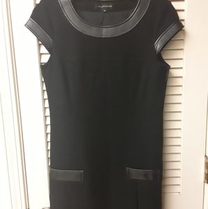 Jill Stuart Black Wool Blend Dress 4 S